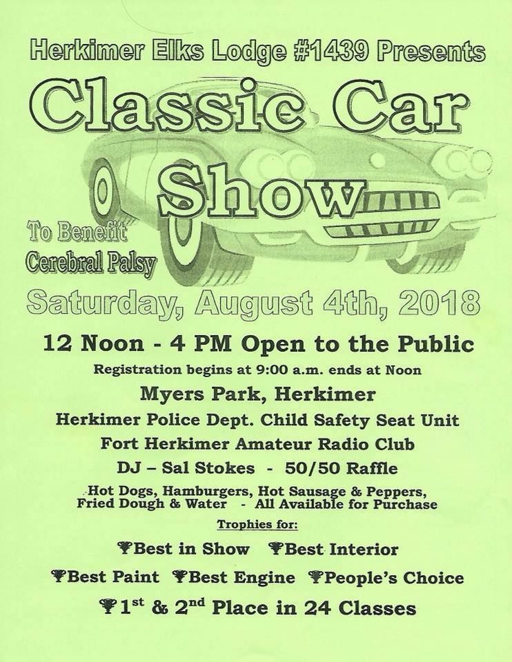 Herkimer Elks Lodge 1439 Classic Car Show 2018 Apex Automotive Magazine