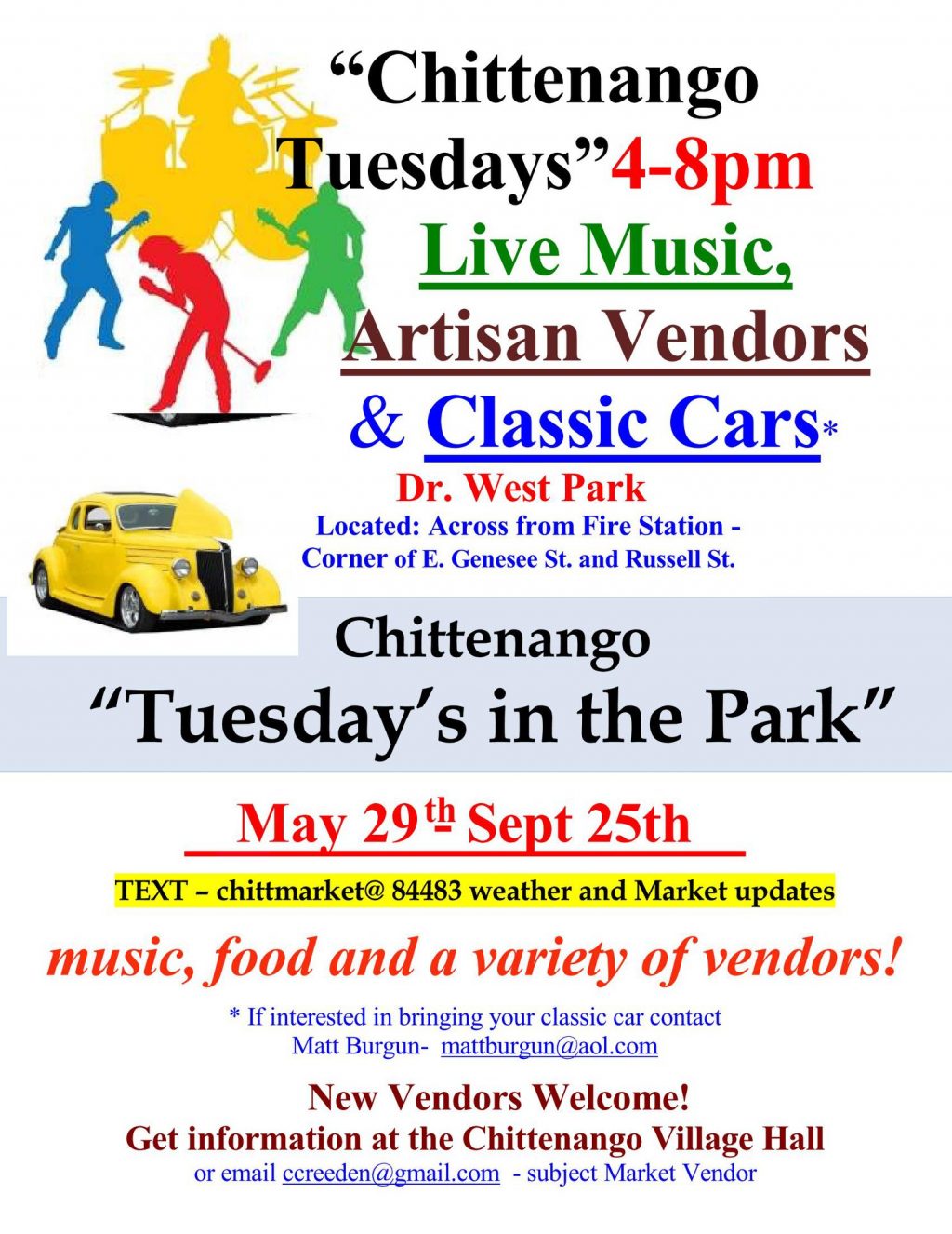 Chittenango Tuesdays 2018