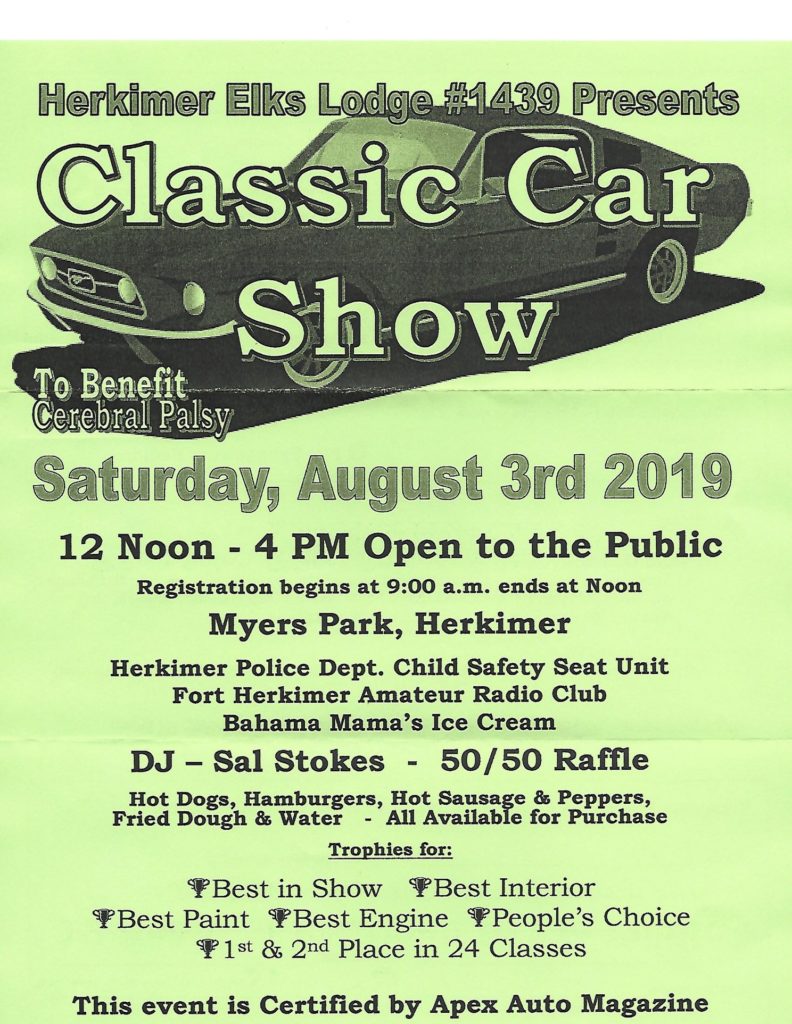 Herkimer Elks Lodge 1439 Classic Car Show 2019 Apex Automotive Magazine
