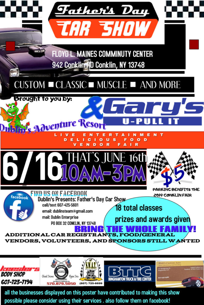 Dublin's Presents Father's Day Car Show 2019 Apex Automotive Magazine