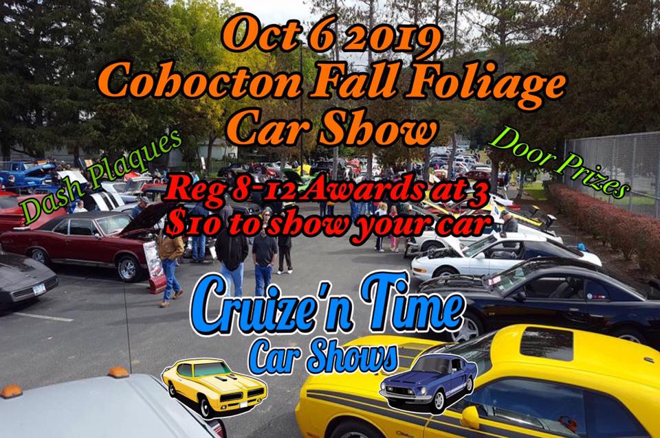 Cohocton Fall Foliage Car Show 2019 Apex Automotive Magazine